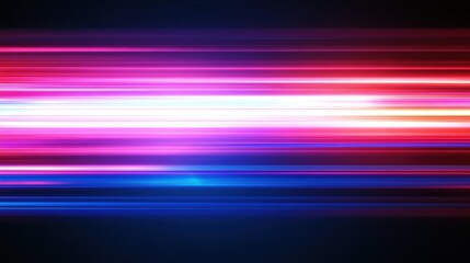 Dynamic abstract light trails in vibrant shades of pink, blue, and white, creating a sense of motion and energy.