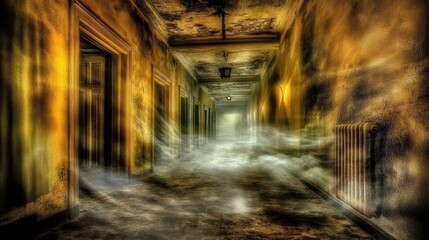 Abandoned Hallway of Forgotten Echoes