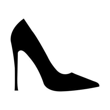 Fashion shoe, vector icon