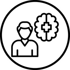 Mental Health Icon Style
