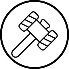 Hammer Icon Style