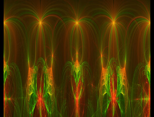 Imaginatory fractal abstract background Image