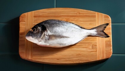 fish on a board