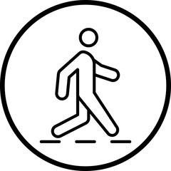 Walking Icon Style