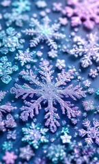 christmas snowflake background