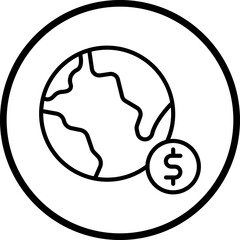Blue Economy Icon Style