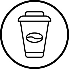Coffee Cups Icon Style