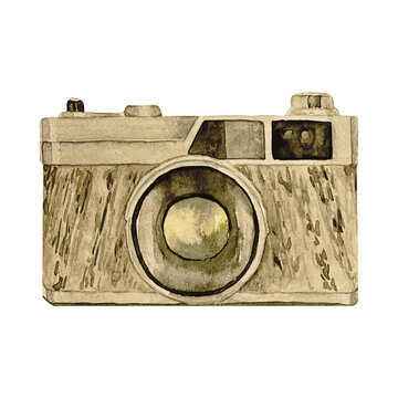 recommend clip art: Camera Watercolor
