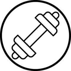 Dumbbell Icon Style