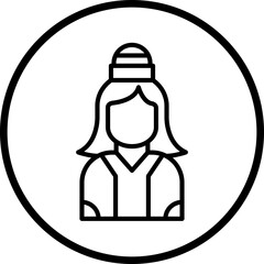 Criminal Female Icon Style