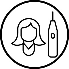 Laser Therapy Icon Style