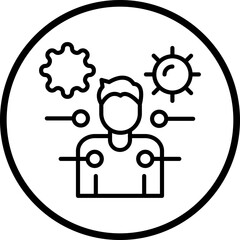 Autoimmune Reaction Icon Style