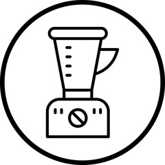 Food Processor Icon Style