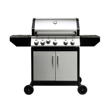 Modern Stainless Steel Gas Grill