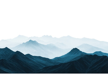 Majestic Mountain Range Panorama