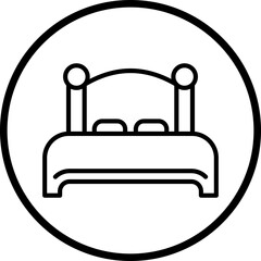 Bed Icon Style
