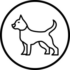 Dog Icon Style