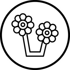 Flowers Icon Style