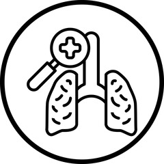 Organ Checkup Icon Style