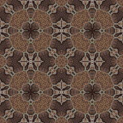 seamless abstract square pattern. texture symmetrical kaleidoscope. background creative