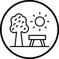 Green Spaces Icon Style