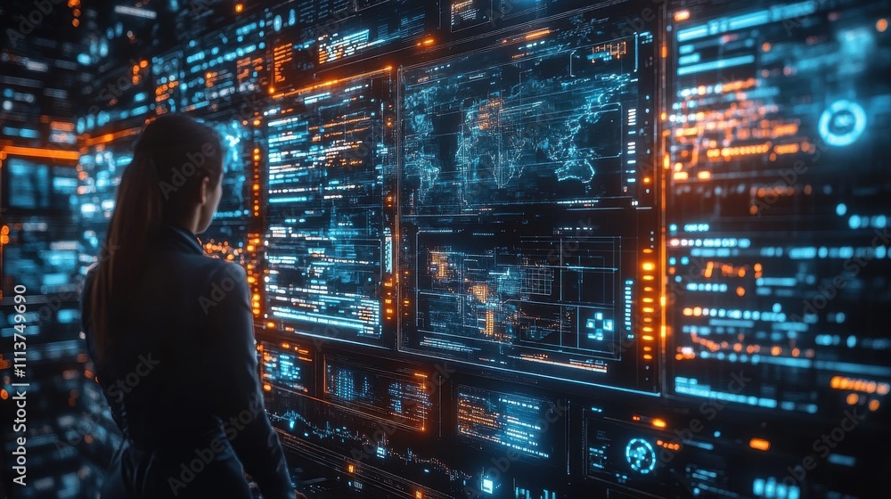 Poster programmers and cybersecurity technologies design websites and security in the social world cyberspa
