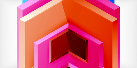 Arrow technology and business concept background. Vector Illustration For Wallpaper, Banner, Background, Card, Book Illustration, landing page