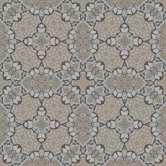 seamless abstract square pattern. texture symmetrical kaleidoscope. background creative