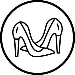 High Heel Icon Style