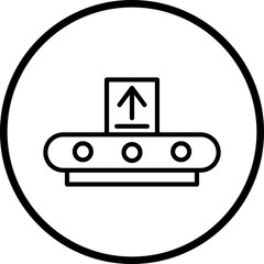 Conveyor Belt Icon Style