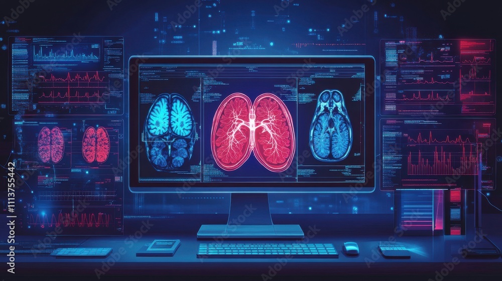 Poster machine learning algorithms for disease prediction in healthcare a study on patient outcomes