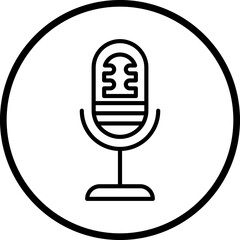 Microphone Icon Style