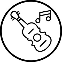 Guitar Icon Style
