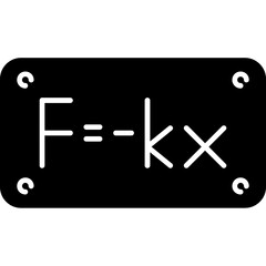 Spring Force (Hooke's Law) Icon