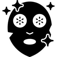 Brightening Mask Icon