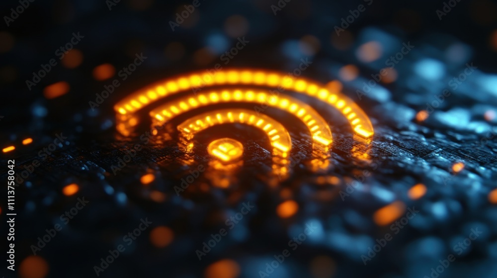Poster wi fi 7 next standard planned for latest generation of bandwidth four times faster than wi fi 6 wi f