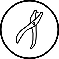 Hole Punch Icon Style