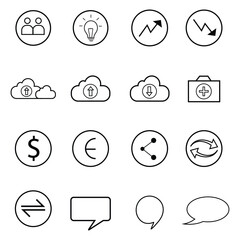line vector icon set Pixel perfect
