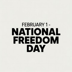 National Freedom Day celebrated on February first