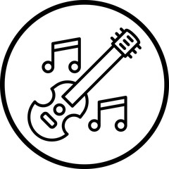 Guitar Icon Style