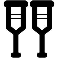 Crutches Icon