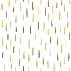 Abstract Seamless Pattern with Hand Drawn Irregular Spots on a white Background. Simple Geometric Dotted Design. Oil effect.