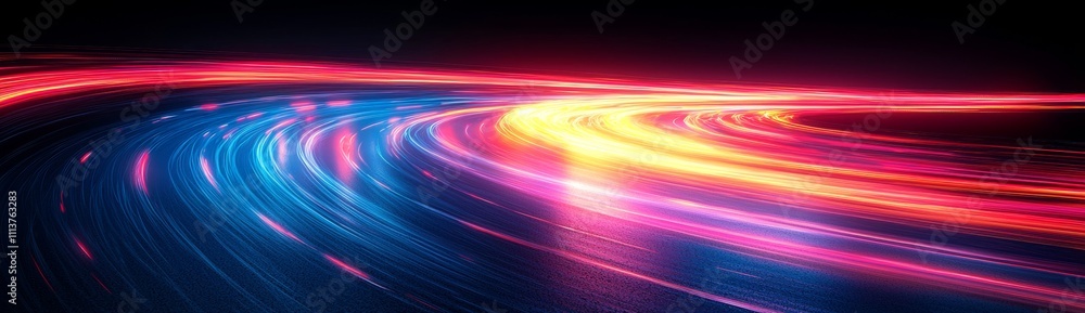 Poster an image of a comet or meteor trail, set against a transparent background, showing a shooting star, 