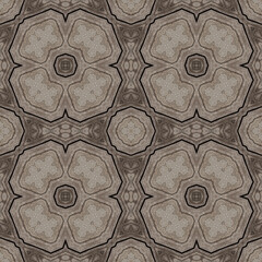 seamless abstract square pattern. texture symmetrical kaleidoscope. background creative