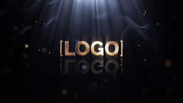 Golden Luxury Logo Reveal