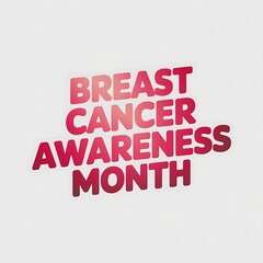 Breast Cancer Awareness Month Graphic Design