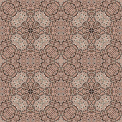 seamless abstract square pattern. texture symmetrical kaleidoscope. background creative