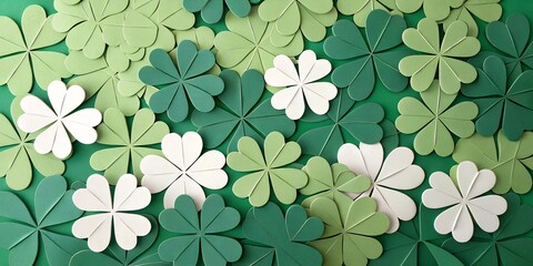 Green Clover Background