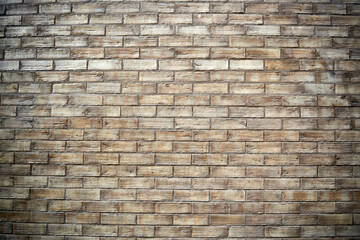 Obraz premium wall of gray bricks worn by time