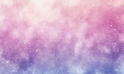Watercolor blurred gradient from light lavender to blue with a subtle snow shimmer	
